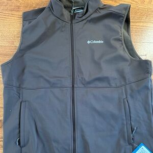 Columbia Chocolate Brown Vest XL
